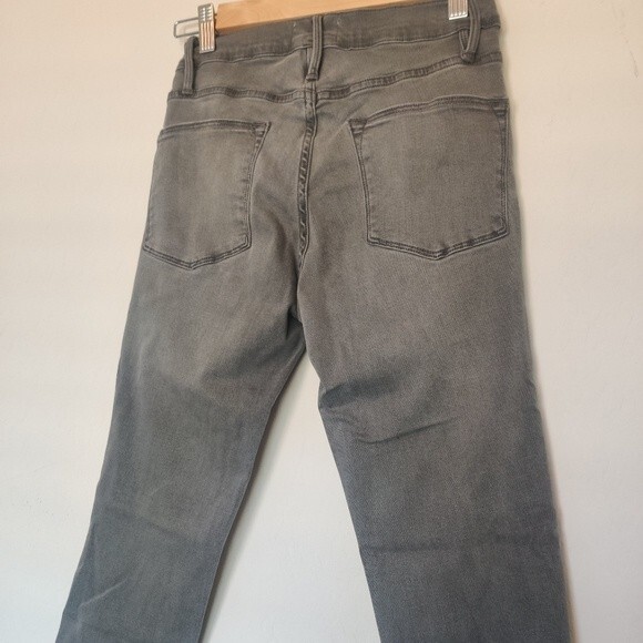 FRAME Denim Le High Ankle Skinny Jeans In Gray size 26 - Picture 6 of 9